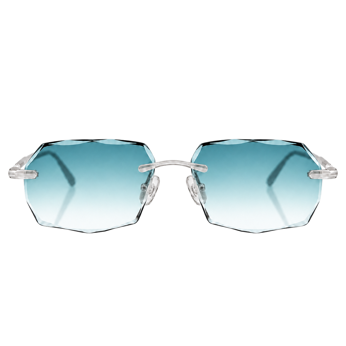 OCCI — tiffany, Full Diamond Cut lenses on transparent display frame